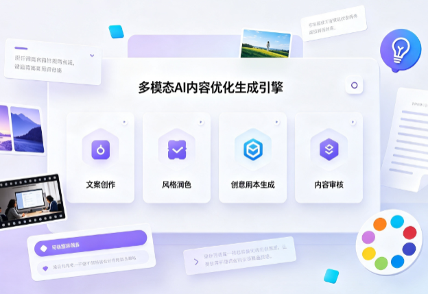 绛县AI智能内容优化创新 多模态生成技术丰富数字内容创作生态