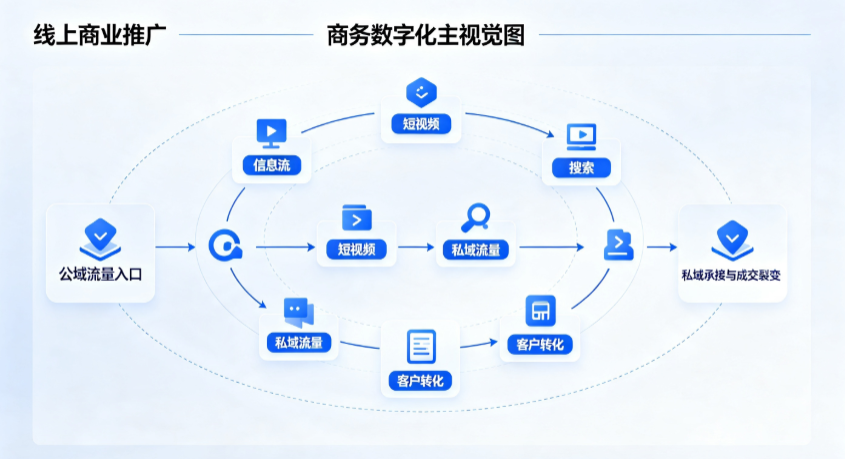 绛县线上商业推广怎么做？全域流量闭环搭建与低成本转化实战指南